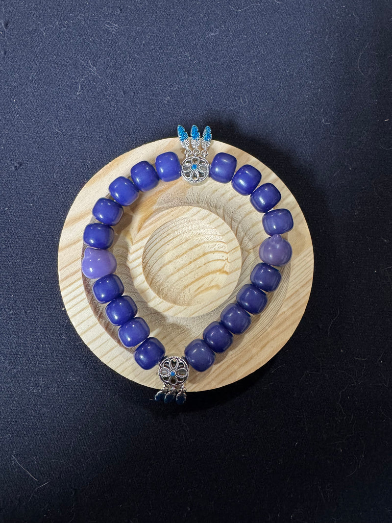 Bodhi Royal Blue Cat and Dream Catcher