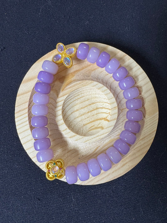 Bodhi Lilac Pill with Gems