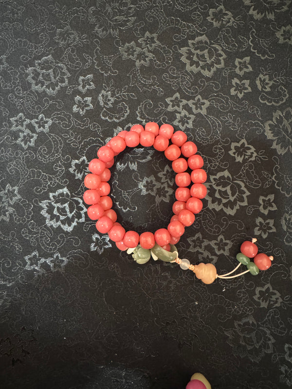 Bodhi Rosy Double String Bracelet