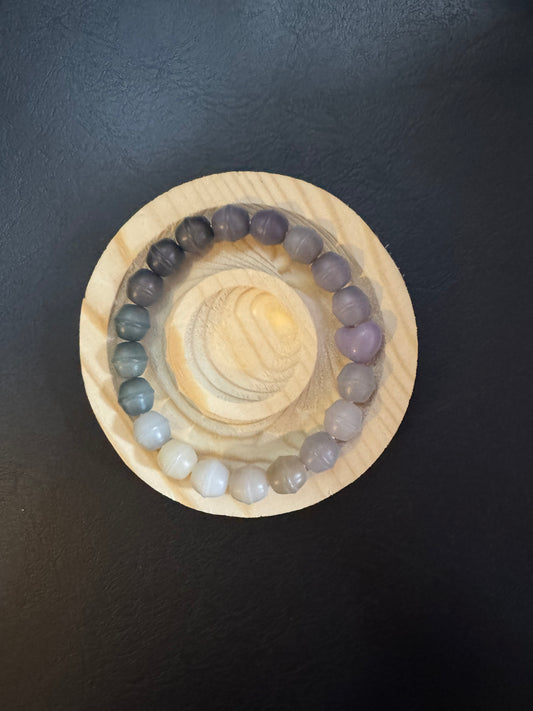 Bodhi Purple Bell Ombré Heart (A3)