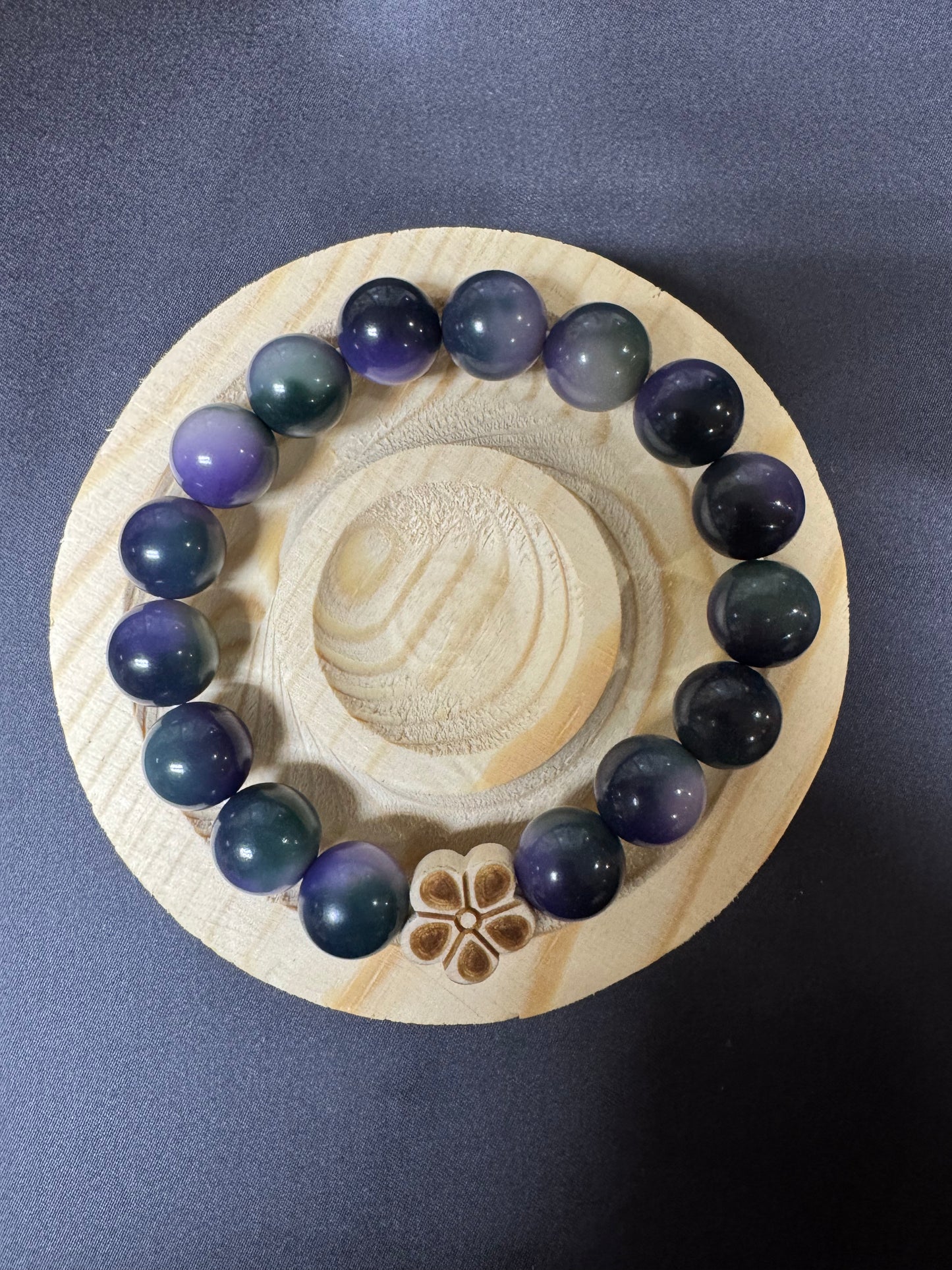 Bodhi Purple Night with Flower