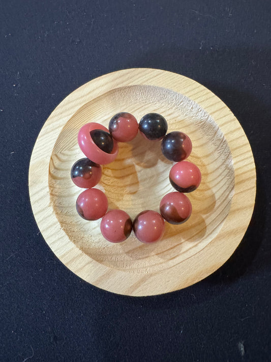 Bodhi Black Red Fidget with Ring