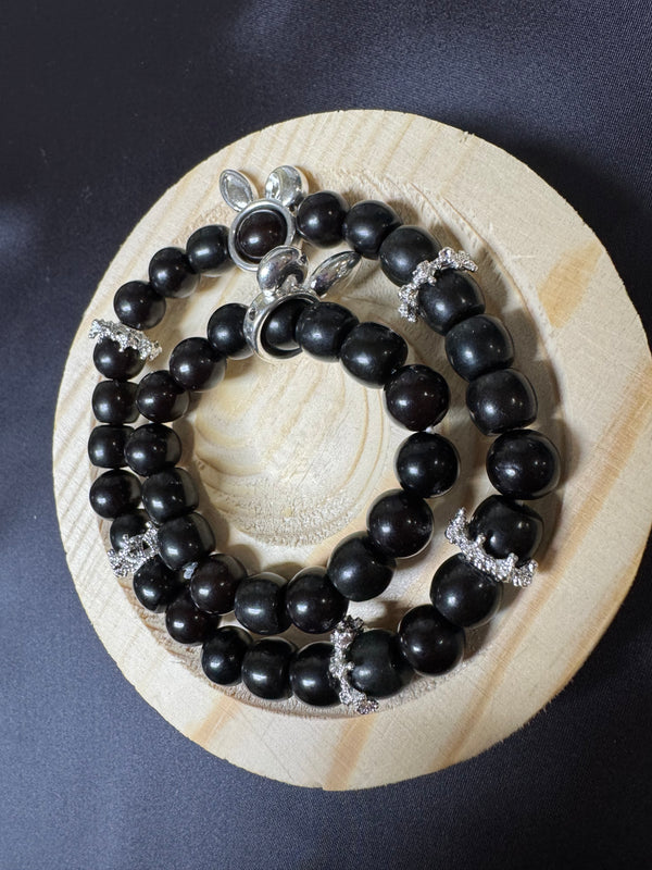 Bodhi Black Bunny Fidget and Bracelet Bundle